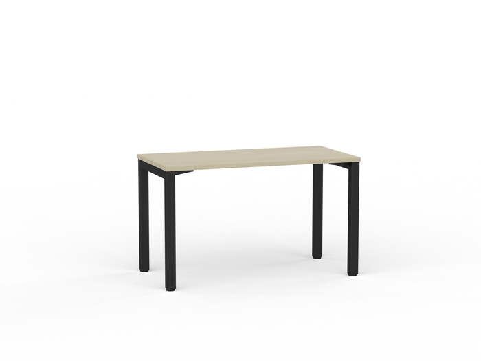 Cubit Desk 1200mm x 600mm (Choice of Frame & Worktop Colours) Black / Nordic Maple KG_NCBD12_B_NM
