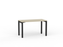Cubit Desk 1200mm x 600mm (Choice of Frame & Worktop Colours) Black / Nordic Maple KG_NCBD12_B_NM