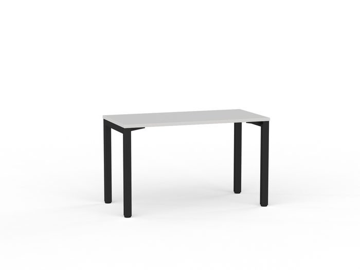 Cubit Desk 1200mm x 600mm (Choice of Frame & Worktop Colours) Black / White KG_NCBD12_B_W