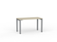 Cubit Desk 1200mm x 600mm (Choice of Frame & Worktop Colours) Silver / Nordic Maple KG_NCBD12_NM