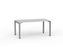 Cubit Desk 1500mm x 800mm (Choice of Frame & Worktop Colours) Silver / White KG_NCBD15_W