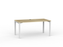 Cubit Desk 1500mm x 800mm (Choice of Frame & Worktop Colours) White / Atlantic Oak KG_NCBD15_W_AO