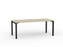 Cubit Desk 1800mm x 800mm (Choice of Frame & Worktop Colours) Black / Atlantic Oak KG_NCBD18_B_AO