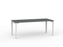 Cubit Desk 1800mm x 800mm (Choice of Frame & Worktop Colours) White / Silver KG_NCBD18_W_S