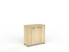 Cubit QK 900mm Cupboard - Atlantic Oak Silver / Silver KG_CBC9Q_AO