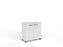 Cubit QK 900mm Cupboard - White Silver / Black KG_CBC9_W_BFT