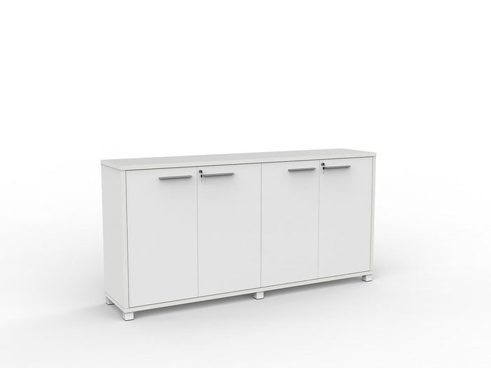 Cubit QK Credenza 1800mm - White Silver / White KG_CBCZ18Q_W_WFT