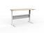 Knight's Cubit Highrise Height Adjustable Electric Standing Desk, White Frame, 1500mm x 800mm (Choice of Desktop Colours)