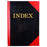 Cumberland A5 Red & Black Indexed Notebook AO43130