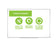 Custom Gridded Lacquered Whiteboard 600 x 600mm - Magnetic BVWL0606-CG