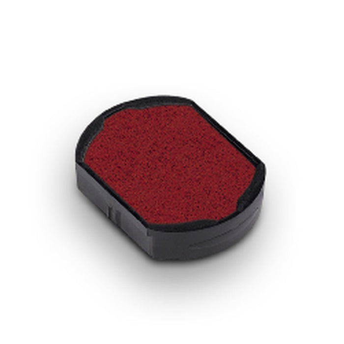 Custom Made Rubber Stamp, Self-Inking, 18mm Round Print Area, Trodat 46019 Red ER46019C-RD