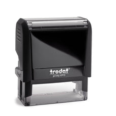 Custom Made Rubber Stamp, Self-Inking, 57mm x 21mm Print Area, Trodat 4913 Please select pad colour ER4913C