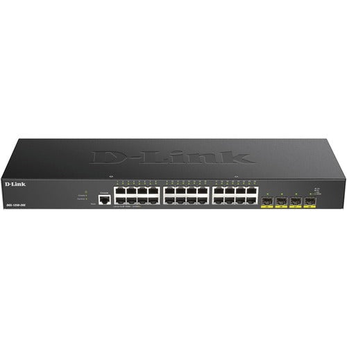 D-Link 28-Port 10-Gigabit Smart Managed Switch - 28 Ports - Manageable - Gigabit Ethernet - 1000Base-T - 3 Layer Supported - Modular - Twisted Pair, Optical Fiber IM4947840