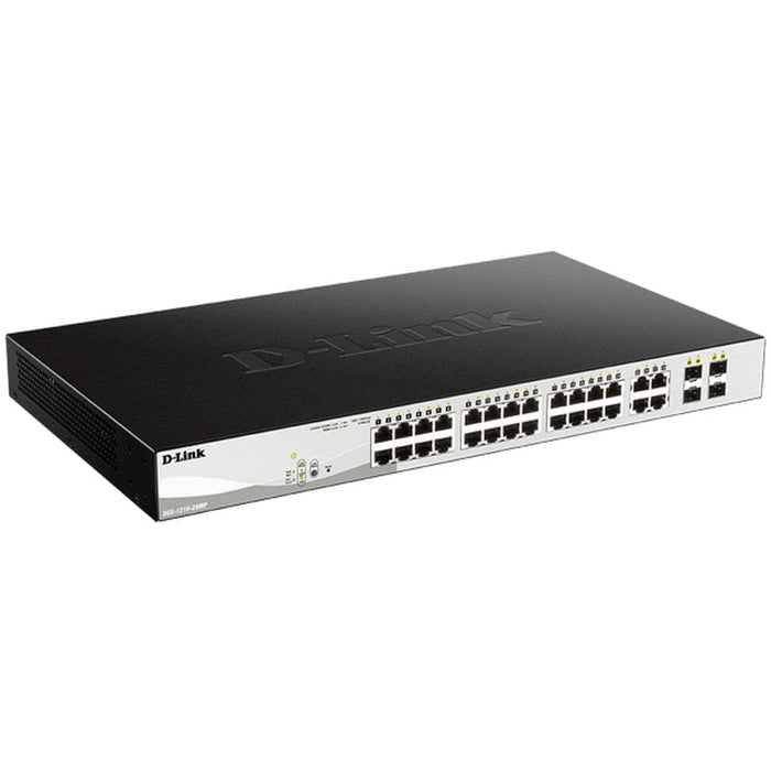 D-Link 28-Port Gigabit Smart Managed 370W PoE Switch with 28 RJ45 DSDLDGS121028MP