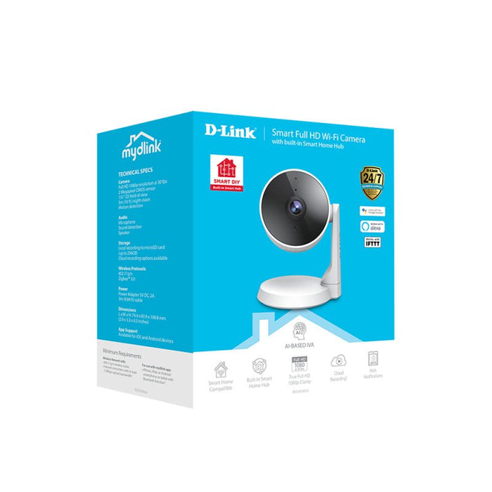 D-Link DCS-8330LH Smart Full HD WiFi Camera + Built-in Smart Home Hub DSDLDCS8330LH