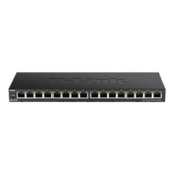 D-Link DGS-1016S 16-Port Low Profile Gigabit Unmanaged Switch DSDLDGS1016S