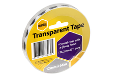 Marbig Clear General Purpose Tape 12mm x 66m