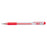 Pentel K116 Hybrid Gel Grip Roller Pen 0.6mm Red - Pack of 12