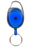 Rexel Id Retractable Snap Lock Key Holders, Blue