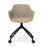 Eden Loria Armchair Fixed Height Swivel with Castors
