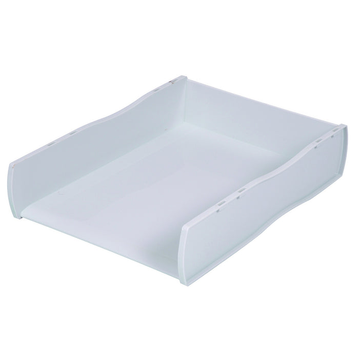 Esselte Letter Tray Front Loading Grey - Nouveau Series