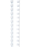 GBC Binding Comb 10mm, White, 21 Loop, Pack of 100