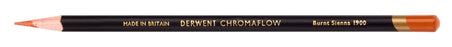 Derwent Chromaflow Pencil, Burnt Sienna, Pack of 6