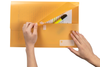 Marbig Foolscap Polypick Wallet Yellow