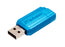 Verbatim Store'n'Go Pinstripe USB Flash Drive, 16GB, Blue