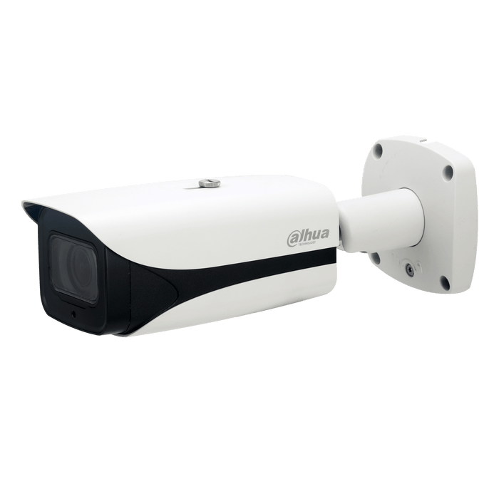 DAHUA 2MP Starlight WDR IR Bullet Camera. 5mm–60mm Focal Lenght. SMART H.264+/H.265+ Flexible Coding. 25/30 fps@1080P (920x1080) WDR (120 dB), Day/Night (ICR), 3D DNR, AWB, AGC, BLC. IP67 CDIPC-HFW5241E-Z12