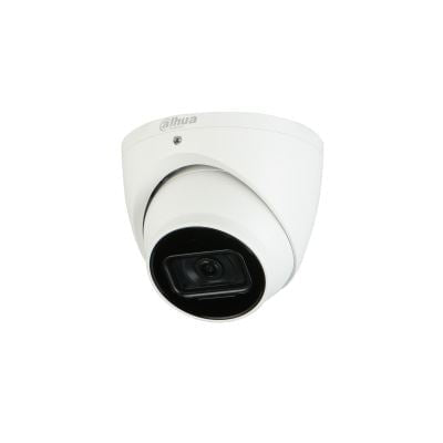 DAHUA 8MP Starlight AI Eyeball Camera with 2.8mm/3.6mm Fixed-Focal Lens. 8MP (3840x2160) @20 fps. Max. IR Distance 30m. Rotation mode WDR, 3D DNR, HLC, BLC. Intelligent Detection. IP67 Rated CDIPC-HDW3841EM-AS