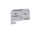 Knight's Dart E-panel Slide-On Desk Screen 750mm x 470mm (Sits 395mm above Desk)