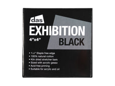 DAS 1.5 Black Exhibition Canvas 4" x 4" CXCANEB5305B0404