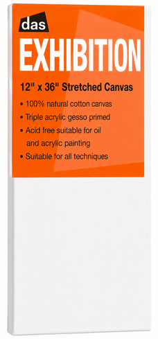 DAS 1.5 Exhibition Canvas 12" x 36" CXCANE5305B1236