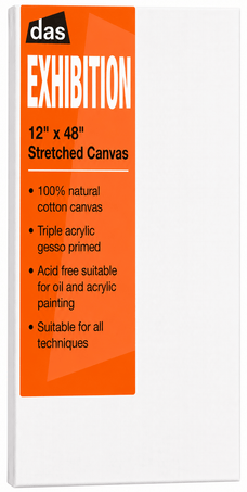 DAS 1.5 Exhibition Canvas 12" x 48" CXCANE5305B1248