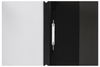 Marbig A4 Deluxe Flat File, Clear Front Cover, Black