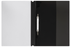 Marbig A4 Deluxe Flat File, Clear Front Cover, Black