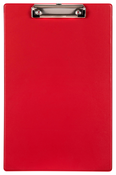 Marbig Foolscap PVC Clipboard Red