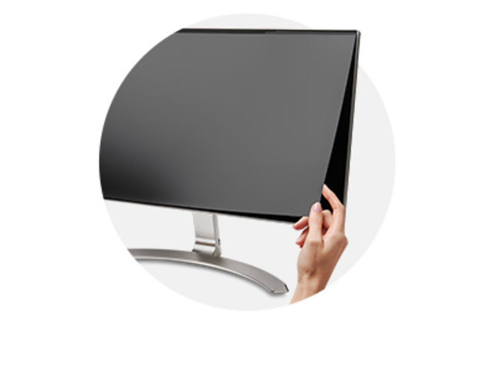 Kensington MagPro Magnetic Privacy Screen For 24" Monitors With Magnetic Strip
