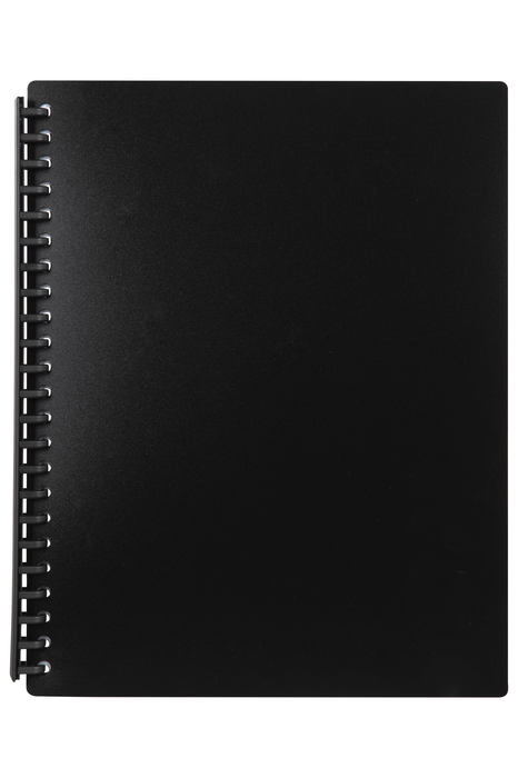 A4 Refillable Display Book 40 pocket Black