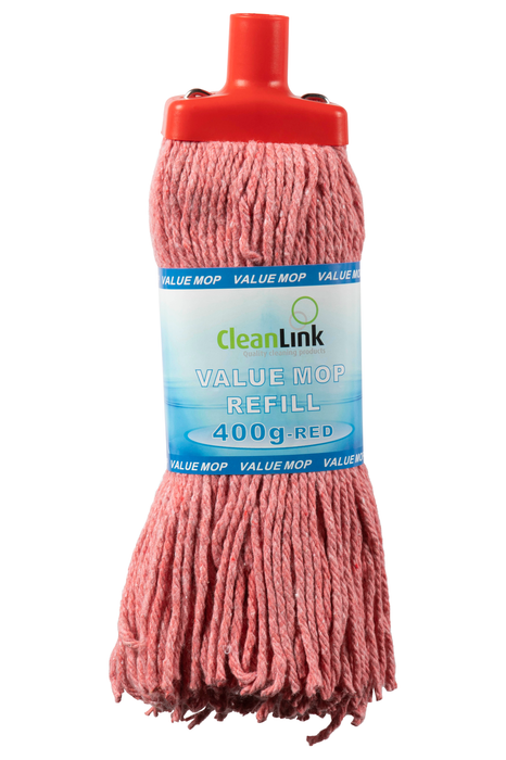 CleanLink Mop Head 400gm Red