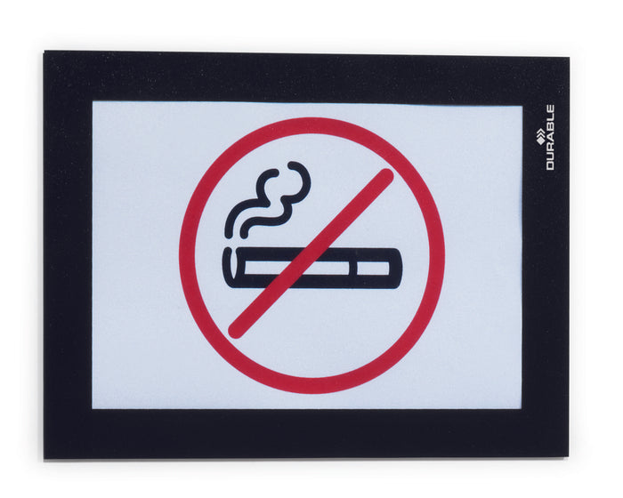 A6 Duraframe Durable Self Adhesive Poster / Sign Holder - 2's Pack