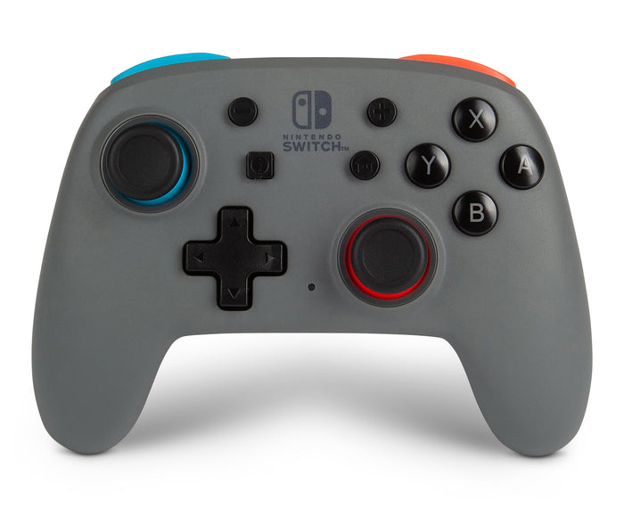 PowerA Nano Enhanced Wireless Controller for Nintendo Switch - Grey-Neon