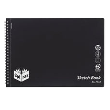 Spirax P534 A4 Polypropylene Cover Sketch Book 40 Pages - Pack of 10