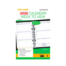 Debden 2026 Dayplanner Week to View Refill CX1001753