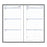 Debden 6 Ring Undated Week to View Personal Dayplanner Refill FPCDPR2016