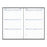 Debden 7 Ring Desk Dayplanner Undated Week to View Refill FPCDDK1016