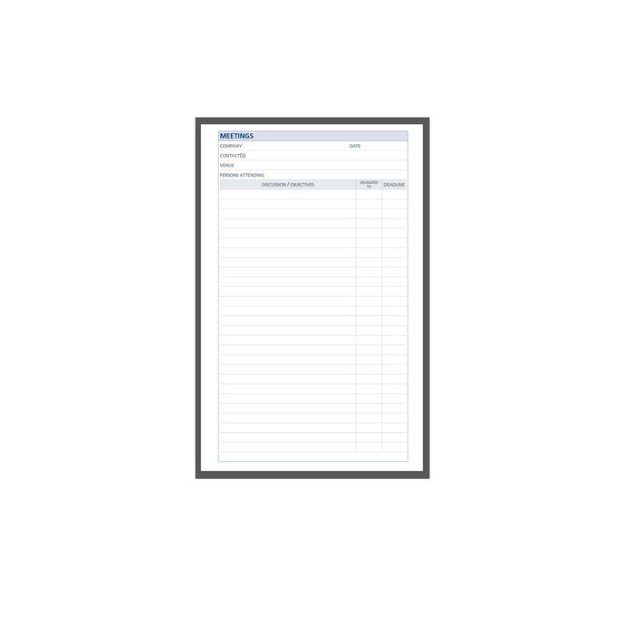 Debden Dayplanner Desk Meetings Refill CX1001198