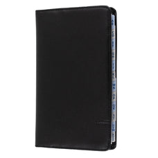 Debden Slim Dayplanner Organiser, Personal, Leather Black, 95mm x 170mm CX1001191