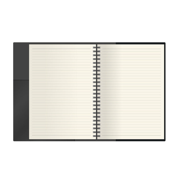 Debden Vanessa Ruled Notebook, Wiro Bound, A5 148mm x 210mm, 192 Pages, Lilac CX1002233